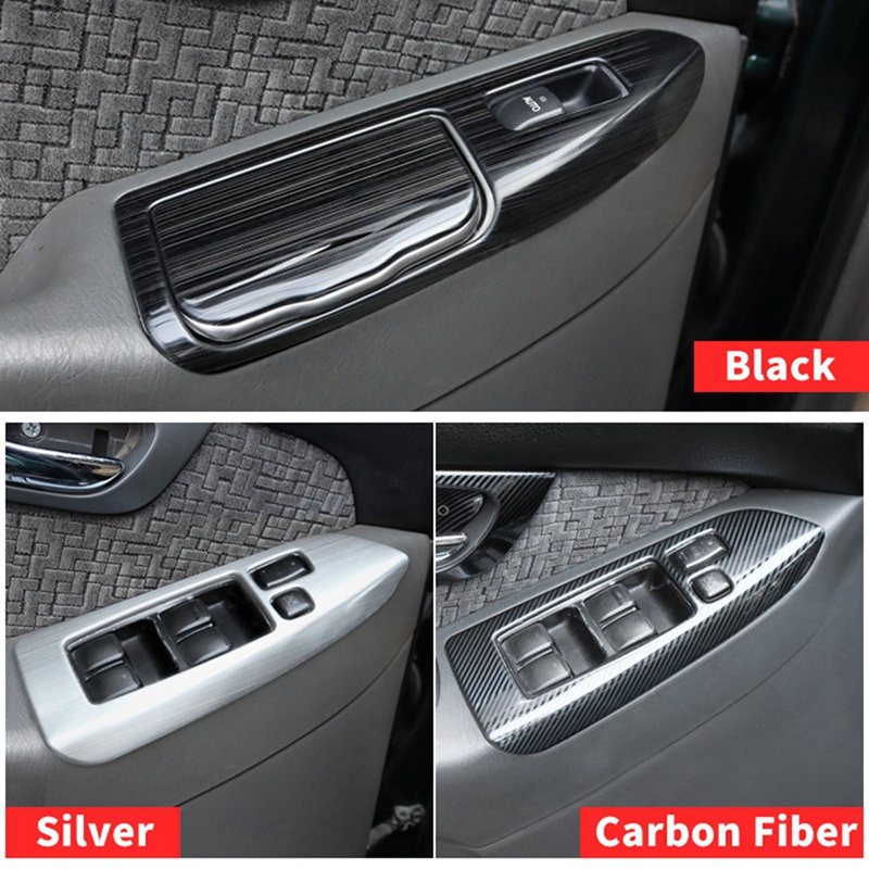Khung Viền Nút Nâng Cửa Sổ Xe Hơi Toyota Land Cruiser Prado 120 2003-2009