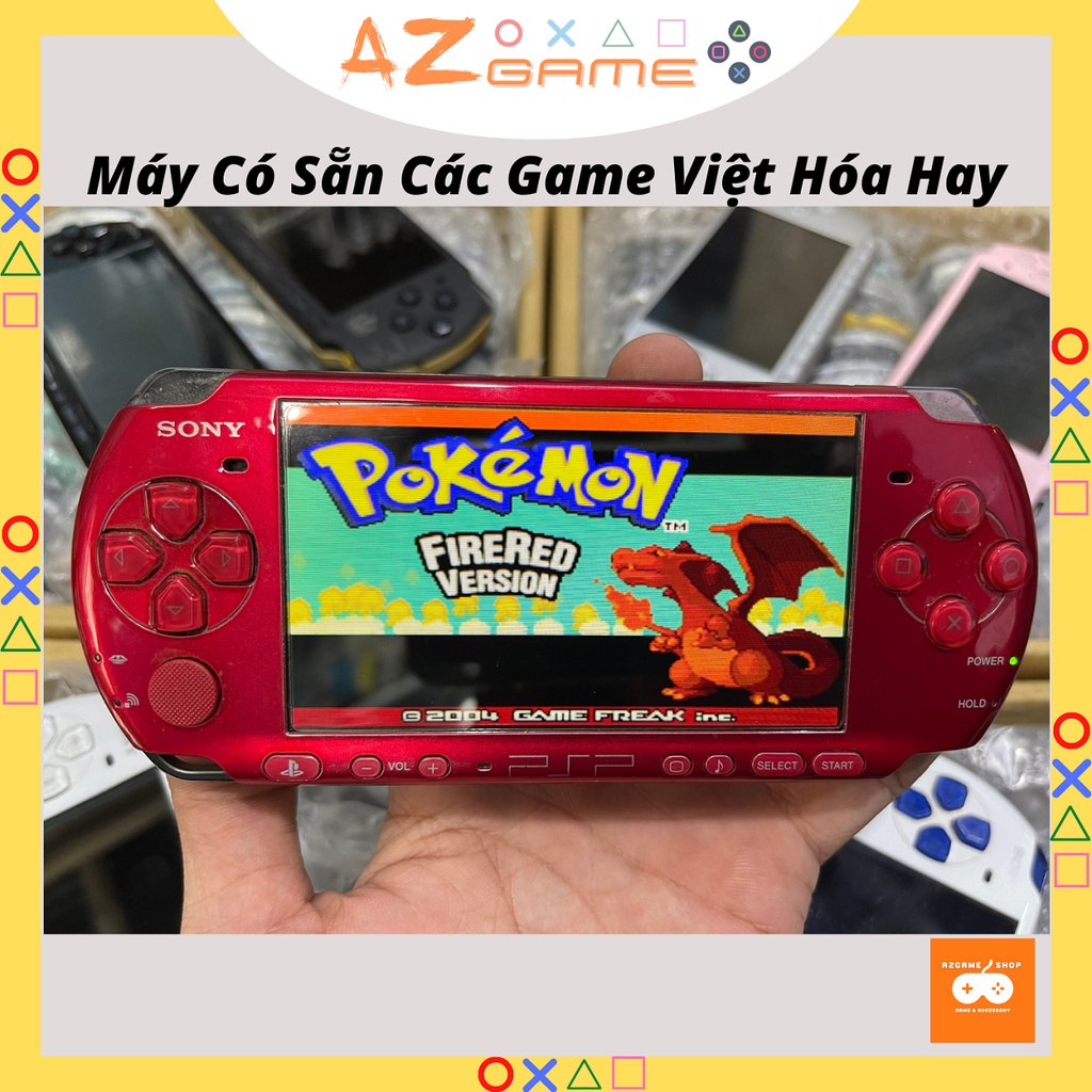 [Mã 33ELSALE hoàn 7% đơn 300K] Máy PSP 3000 (Full game PSP/PS1/GBA/NES/SNES/GAME THÙNG) + Đủ Phụ Kiện