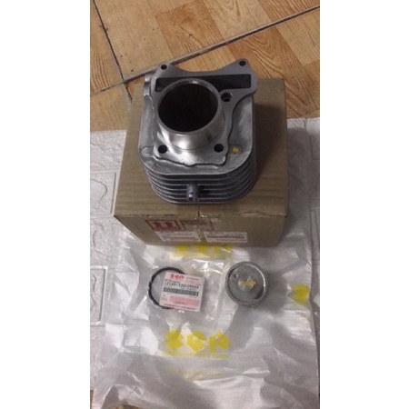 Xy lanh +pistong+bạc  Suzuki Hayate-Hayate ss- impulse 125cc
