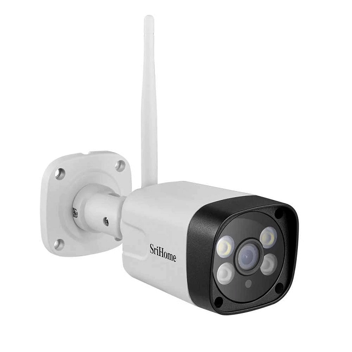 Camera Wifi Srihome SH035 3.0Mp - UtraHD 1296P -  - Ngoài Trời kháng nước chuẩn IP66 -