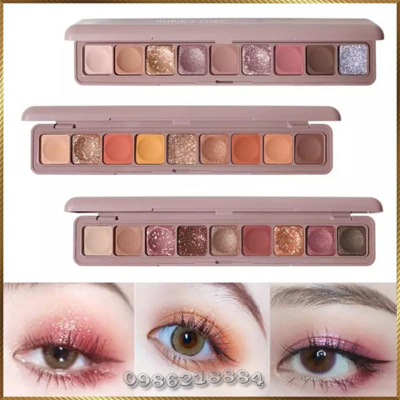 Bảng phấn màu mắt dài 9 ô màu Lameila Beautiful Color LBC8