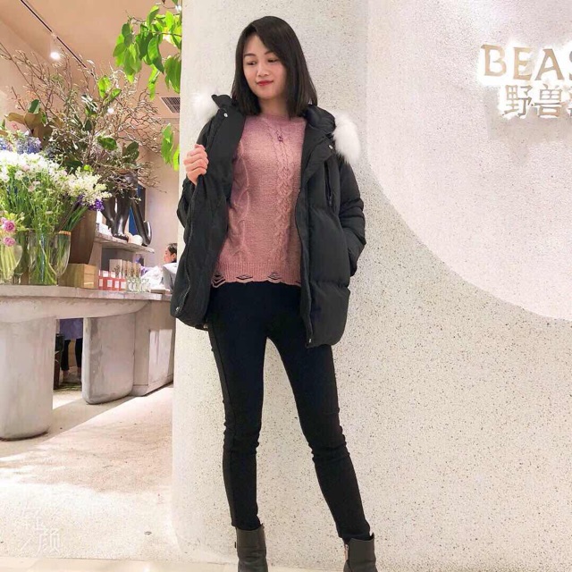 Áo Phao Nữ Mủ Lông Thời Trang Thu Đông Quảng Châu | BigBuy360 - bigbuy360.vn