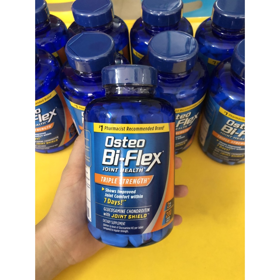 Osteo Bi-Flex Triple Strengh 200 viên bổ khớp osteo 200v của Mỹ
