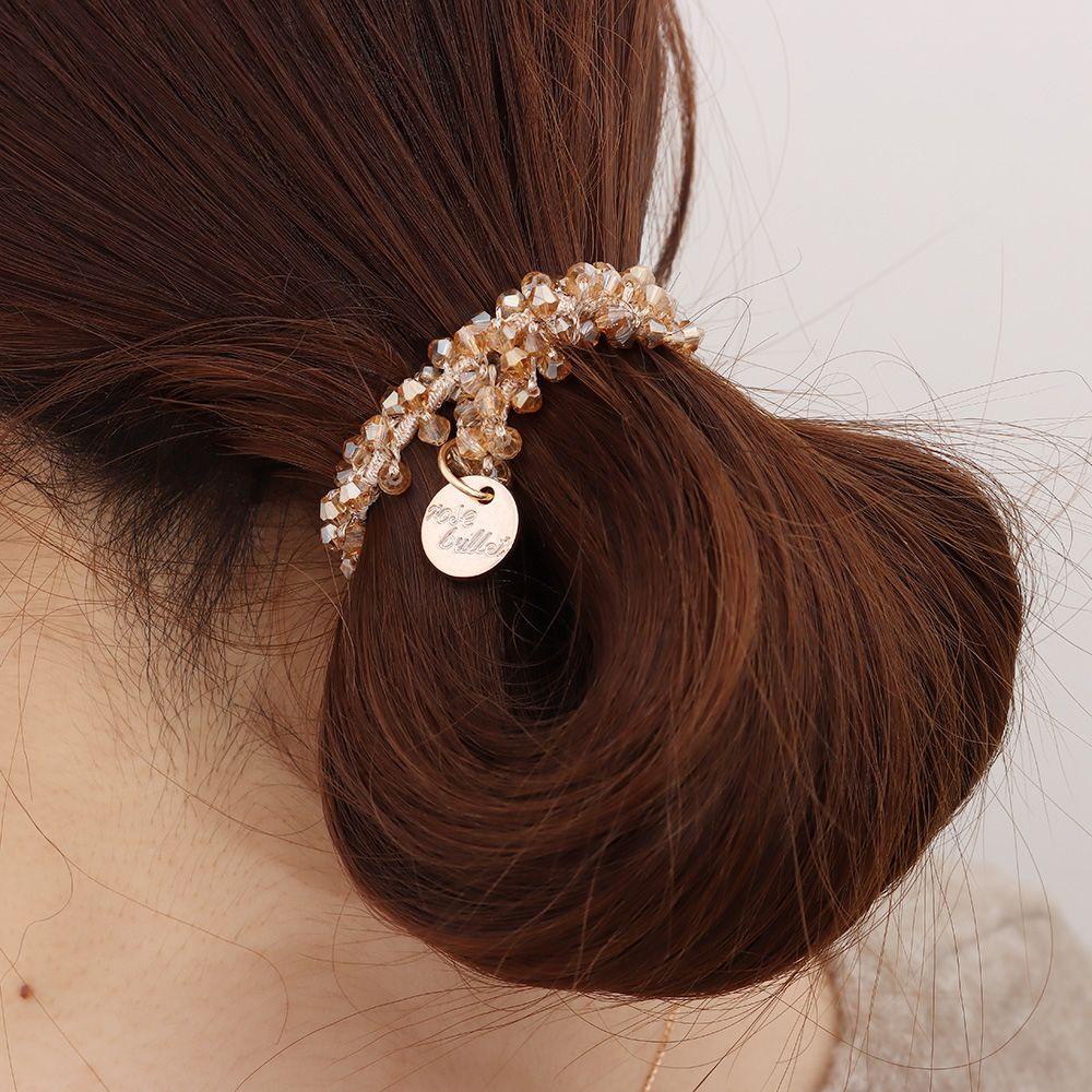 EUTUS Dây Buộc Tóc Đuôi Ngựa Co Giãn Cho Nữ