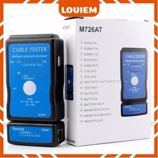 Bộ test mạng đa năng kiểm tra tín hiệu mạng chất lượng cao thông minh M726AT SY168 giá rẻ LOVIEM