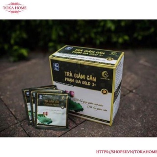 trà giảm cân phạm gia gold 3+