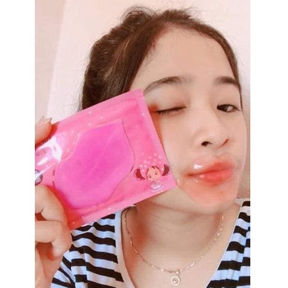 Mặt nạ môi, mask môi Bioaqua Collagen dưỡng ẩm và giúp hồng môi Nourish Lips Membrane Mask g20shop | BigBuy360 - bigbuy360.vn