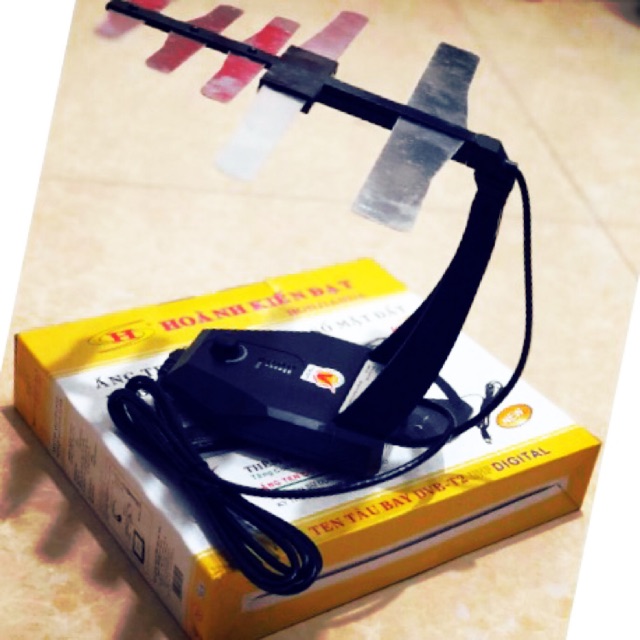 ANTEN ( ăng Ten ) đầu thu mặt đất DVB T2 Model 105 - bộ ăng ten có khuếch đại Hd 02.
