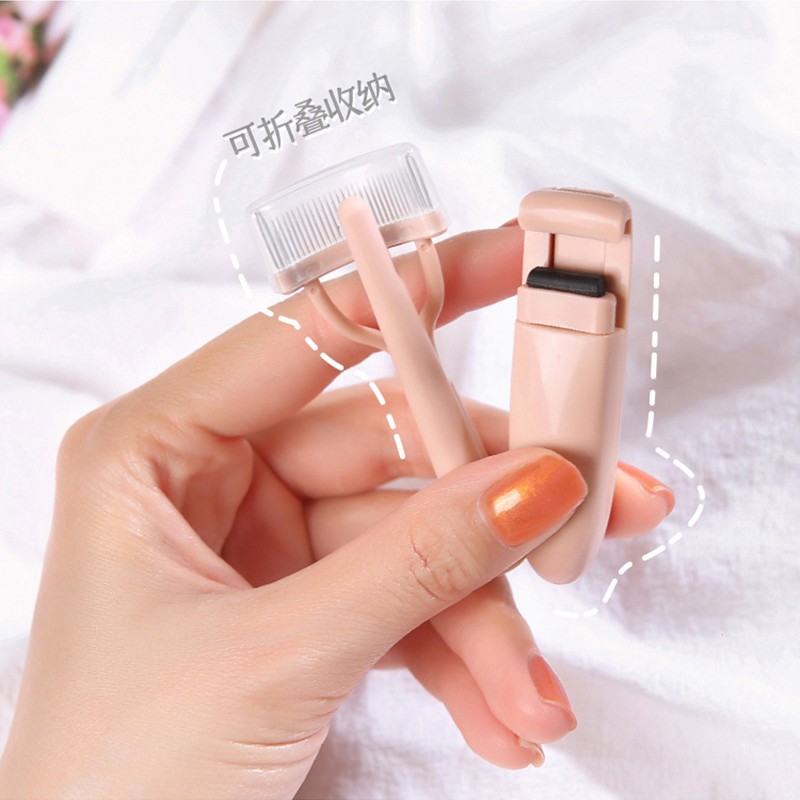 ♕Bộ Dụng Cụ Uốn Cong Lông Mi 3D Trang Điểm Làm Đẹp Lâu Trôi Mã Số.0601