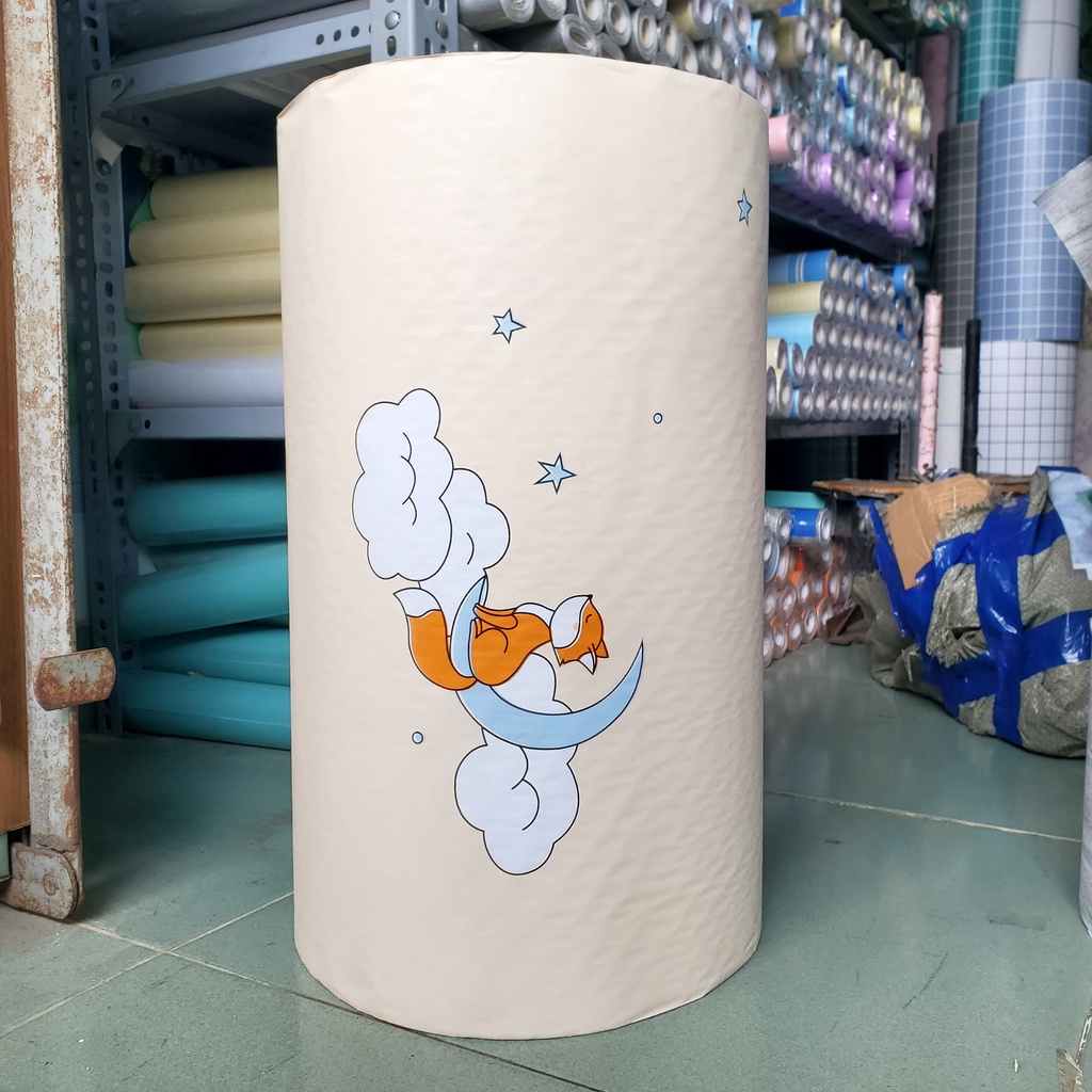 Decal giấy dán tường CÁO VÀNG MỚI khổ 45cm keo sẵn