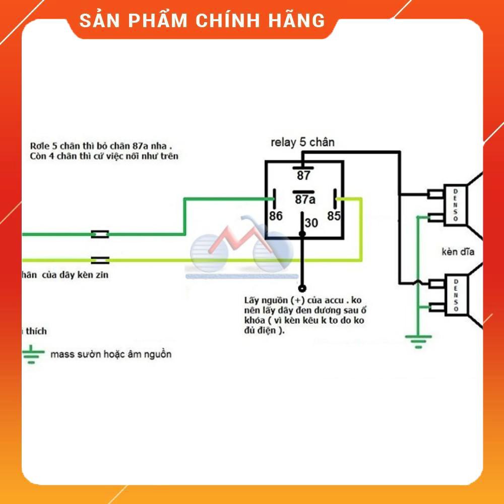 [Chĩnh Hãng] Còi sên Bosch Evolution 12V chống nước chính hãng 100% 0986AH0459 - B0HD