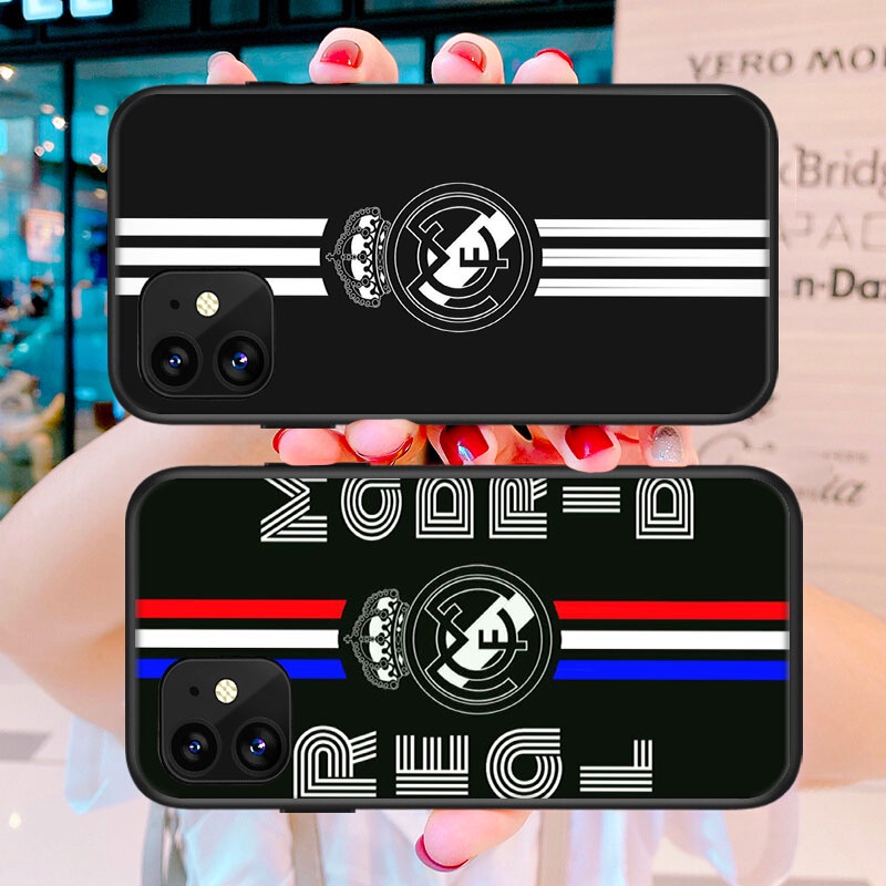 Ốp Điện Thoại Họa Tiết Real Madrid Cho Xiaomi Redmi Note 10 10S 6A 9C 9A 7 8 A3