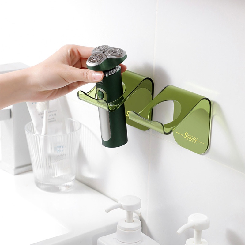 Giá Đỡ Máy Cạo Râu / Bàn Chải Đánh Răng Gắn Tường Đa Năng Tiện Dụng Cho Phòng Ngủ / Nhà Tắm