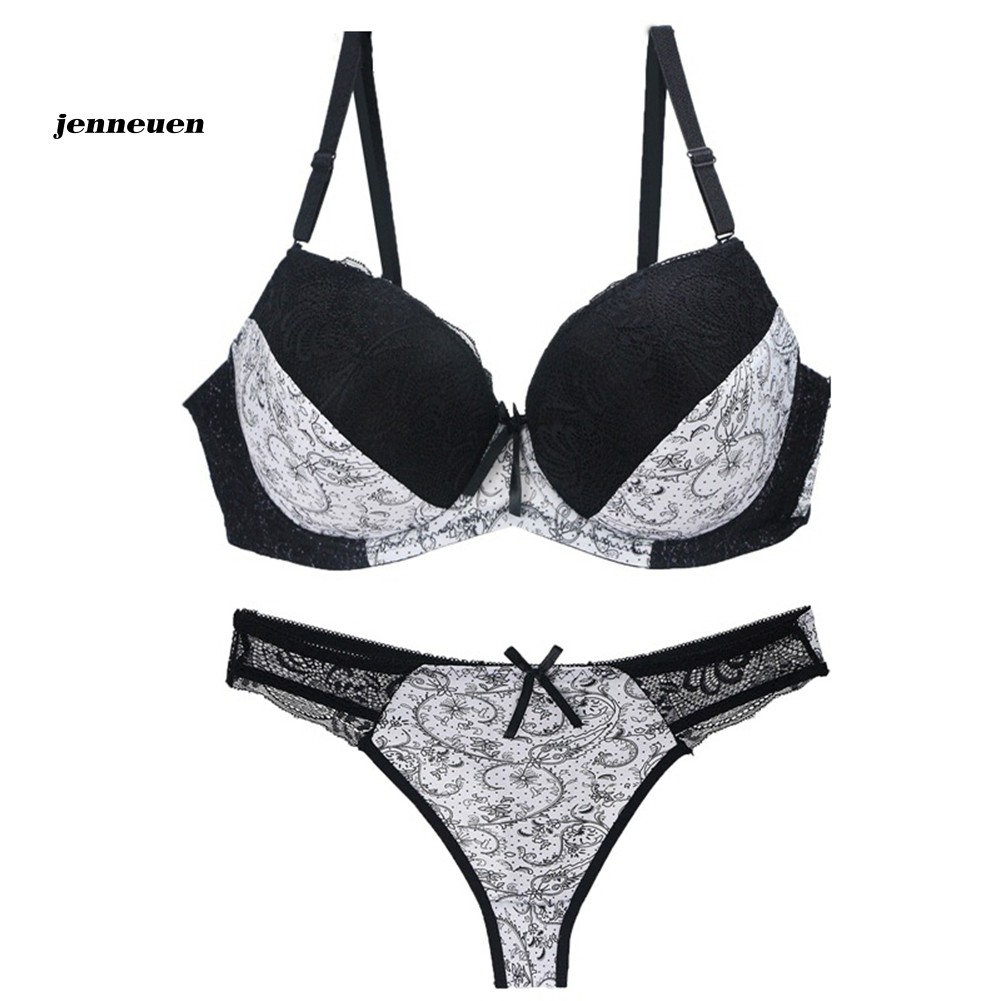 Bộ Đồ Lót 2 Mảnh Vải Ren Gợi Cảm Dành Cho Bạn Nữ