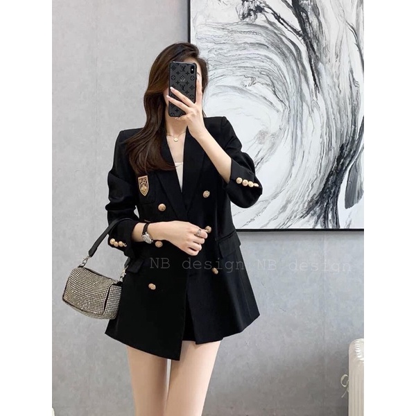 Áo vest dạ khuy xinh xắn