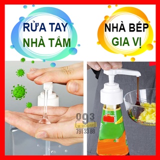 Đầu Vòi Bơm Gắn Chai Lọ, Dung Dịch Rửa Tay, Vòi Ấn Xịt Siro Dụng Cụ Pha Chế Quầy Bar Bartender