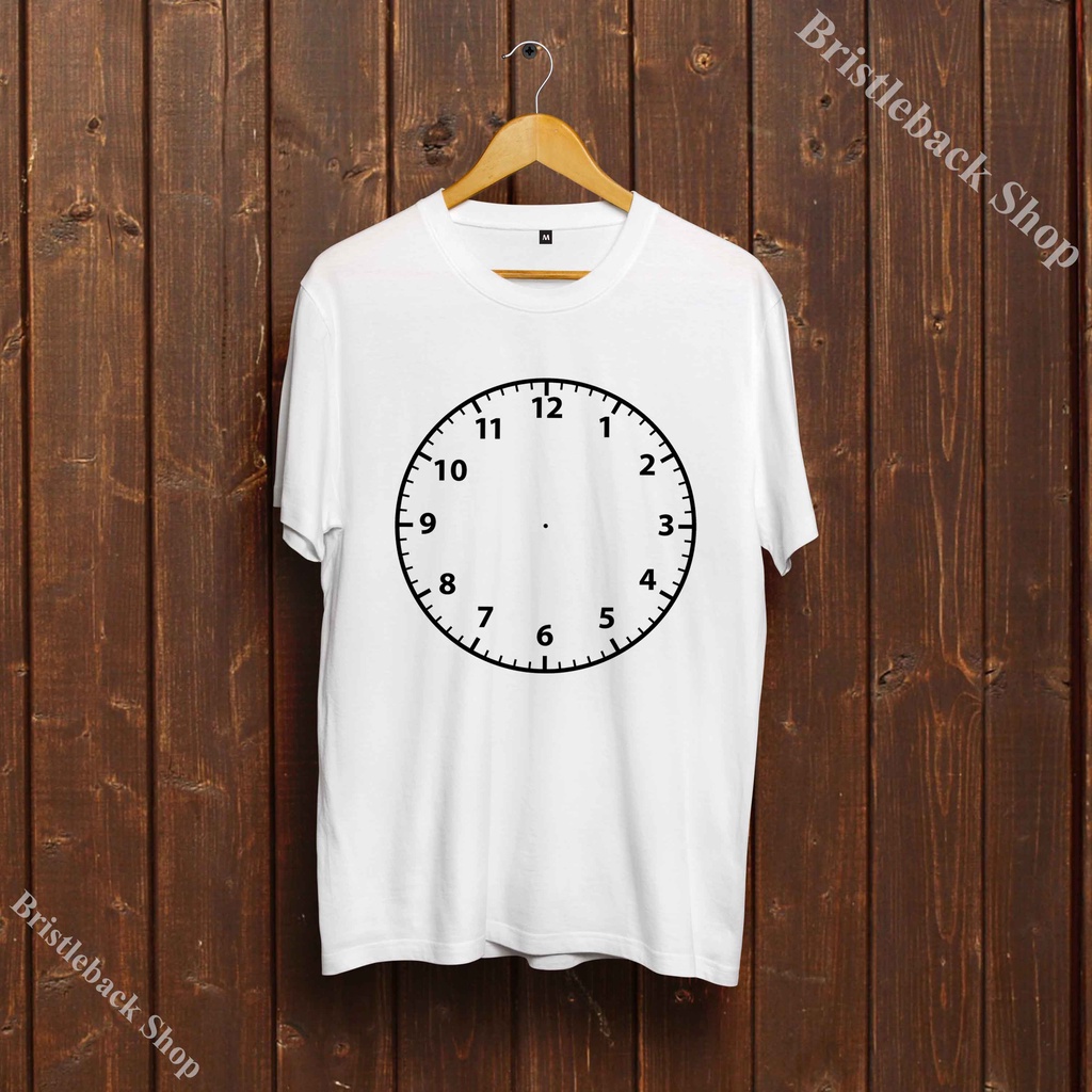 Áo Unisex hình Đồng hồ Watch nữ Cotton cá tính thời trang thoáng mát năng động U16WTC001