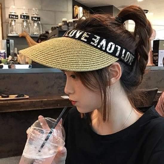 Mũ cói nửa đầu cho Mẹ và Bé phong cách Hàn Quốc( tuyển sỉ , ctv toàn quốc)