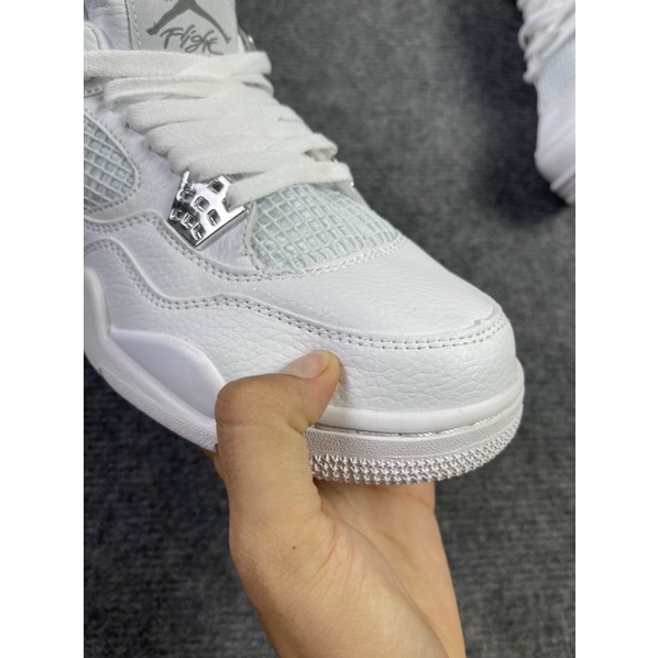 GIÀY JODAN4 RETRO FULL WHITE 1:1 SC [ FREESHIP + BOX ]