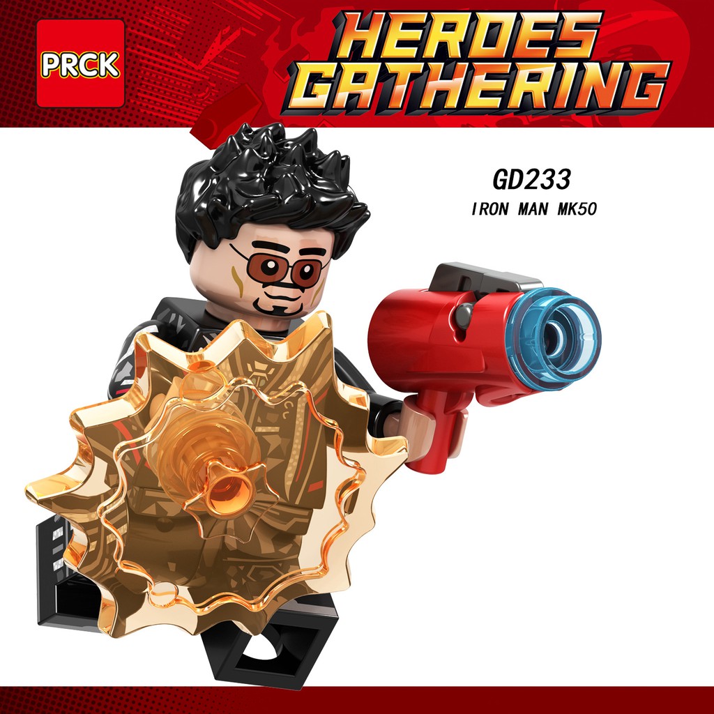 Minifigures Các Mẫu Nhân Vật Ironman Mark85 Mark 50 - Lắp Ráp Nhân Vật Người Sắt MK85 MK50