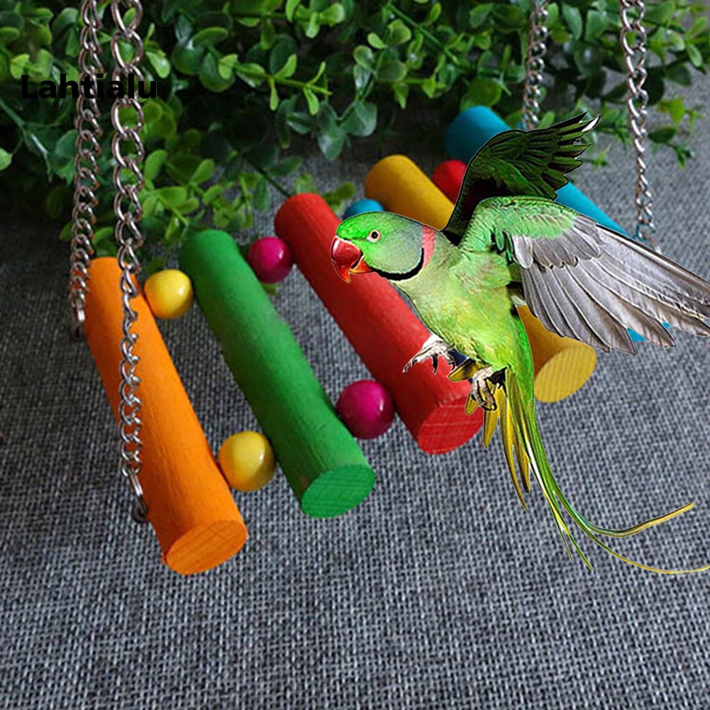 Xích Đu Đồ Chơi Treo Cho Vẹt Cưng