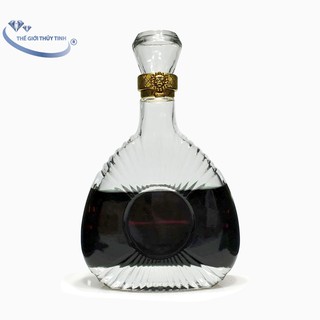 Chai Thủy Tinh Đựng Rươu XO 500ML