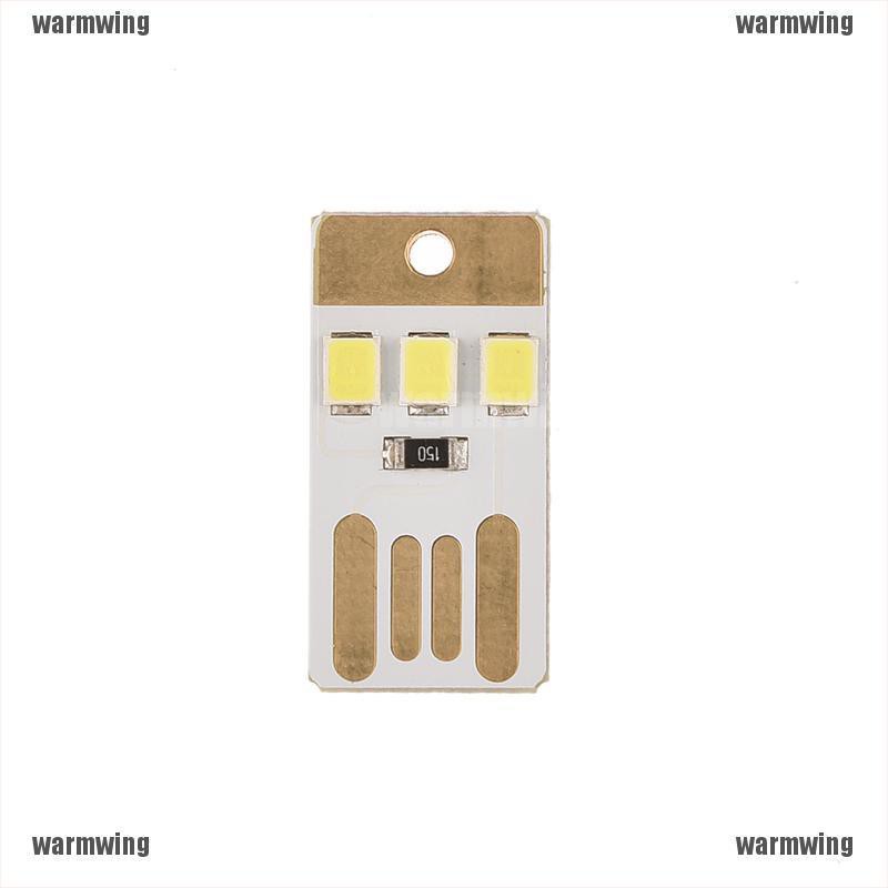 Đèn LED Mini Ánh Sáng Trắng 5V Có Ngăn Đựng Thẻ Bỏ Túi Tiện Dụng