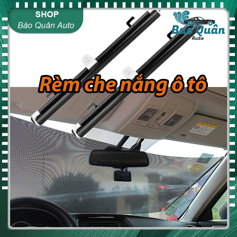 Rèm che nắng cửa sổ kính lái ô tô tự cuốn dạng tổ ong