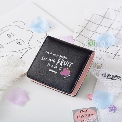 VÍ NỮ CẦM TAY NHIỀU NGĂN CÓ THỂ GẬP ĐÔI TIỆN DỤNG PHỐI MÀU DỄ THƯƠNG G0052