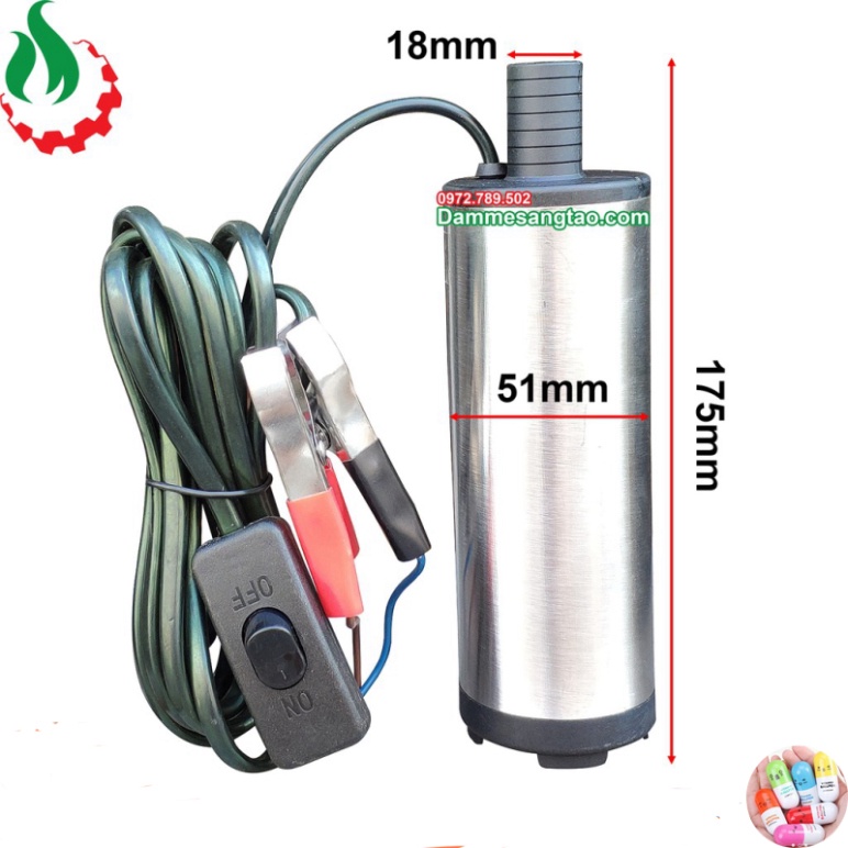 DMST Bơm chìm 12V năng suất 80W ( Có Bán Sỉ)