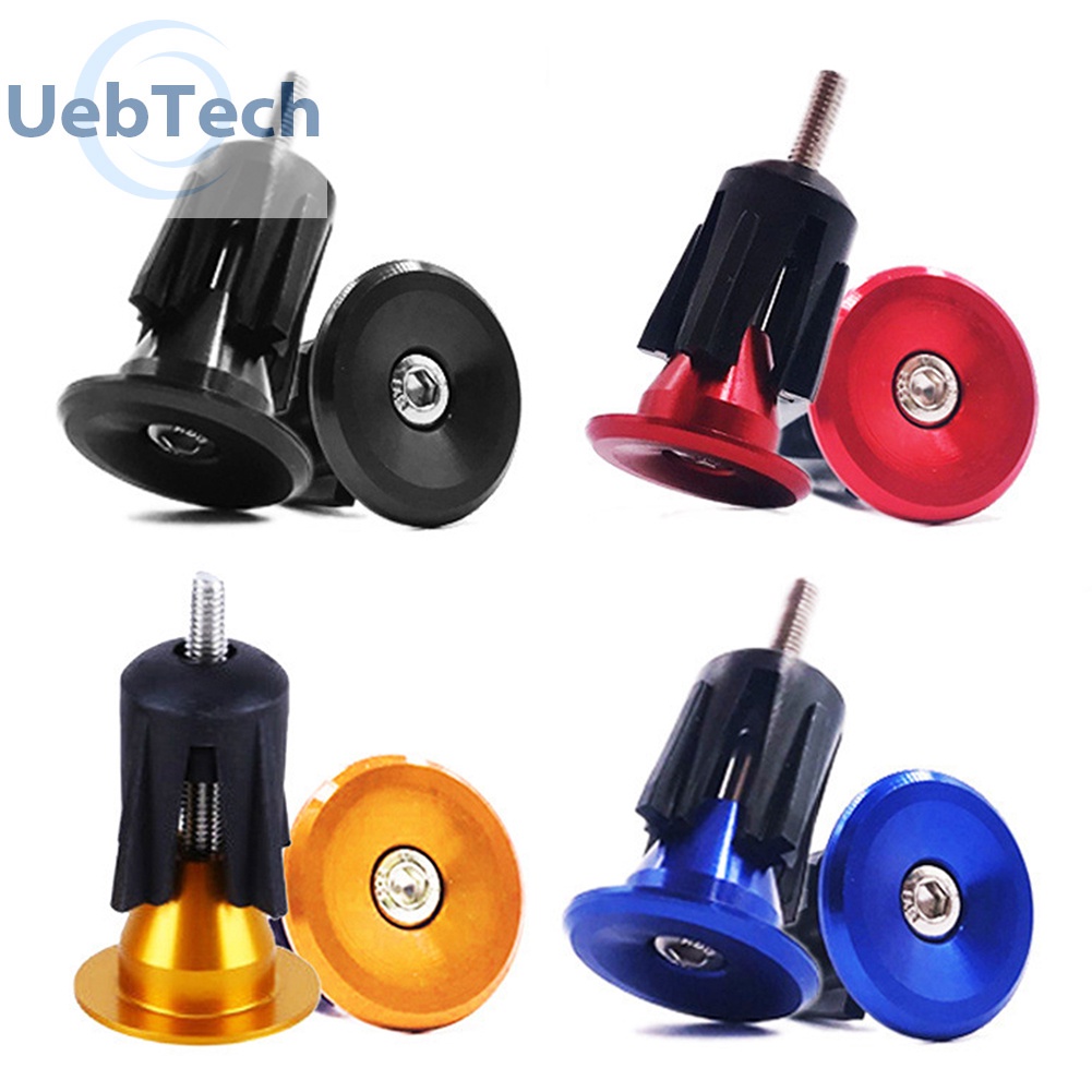 Set 2 nút bịt tay cầm xe đạp bằng nhôm cho xe đạp leo núi