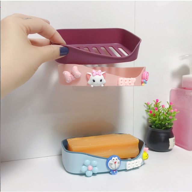 Giá Đỡ Xà Phòng Gắn Tường Không Cần Đục Lỗ 365