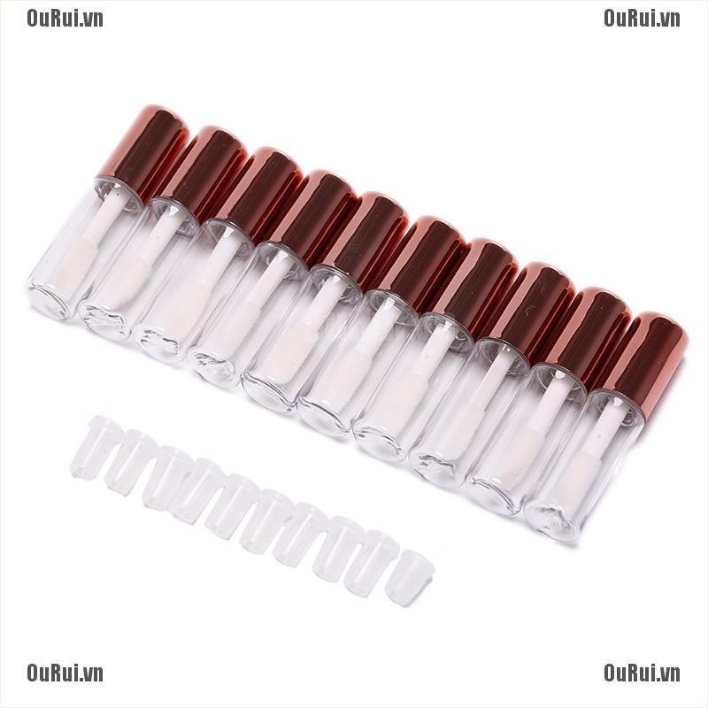 Set 10 Lọ Đựng Son Dưỡng Môi Dung Tích 1.2ml Tiện Dụng