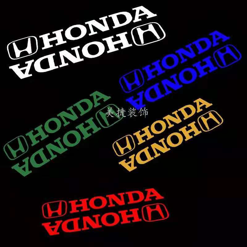 Miếng Dán Phản Quang Nhiều Màu Sắc In logo honda Trang Trí Xe Máy