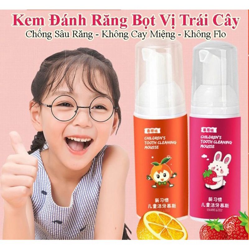 Combo bàn chải đánh răng và kem đánh răng tạo bọt cho bé, giúp bé đánh răng sạch hơn, tiện lợi hơn