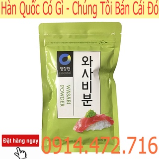 Bột Mù Tạt Wasabi Daesang 200 Gram - Nhập Khẩu Hàn Quốc