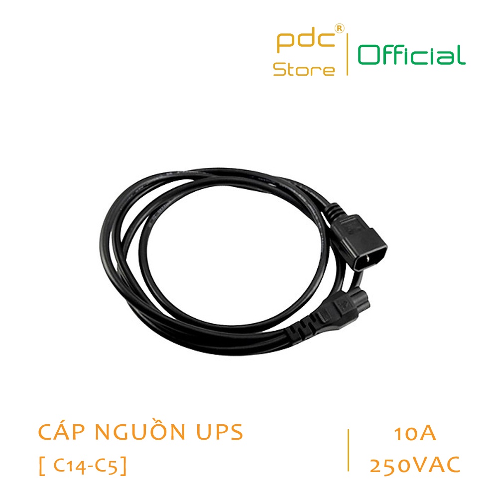 Dây nguồn C14-C5 UPS-ADAPTER Chuyên Dụng 10A 250V