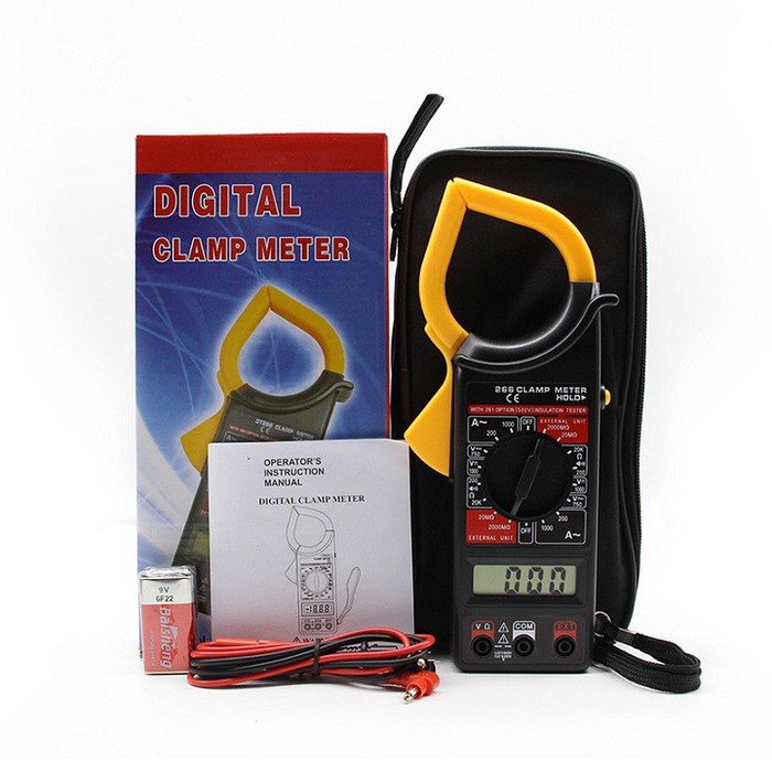 ĐỒNG HỒ AMPE KÌM VẠN NĂNG DT266