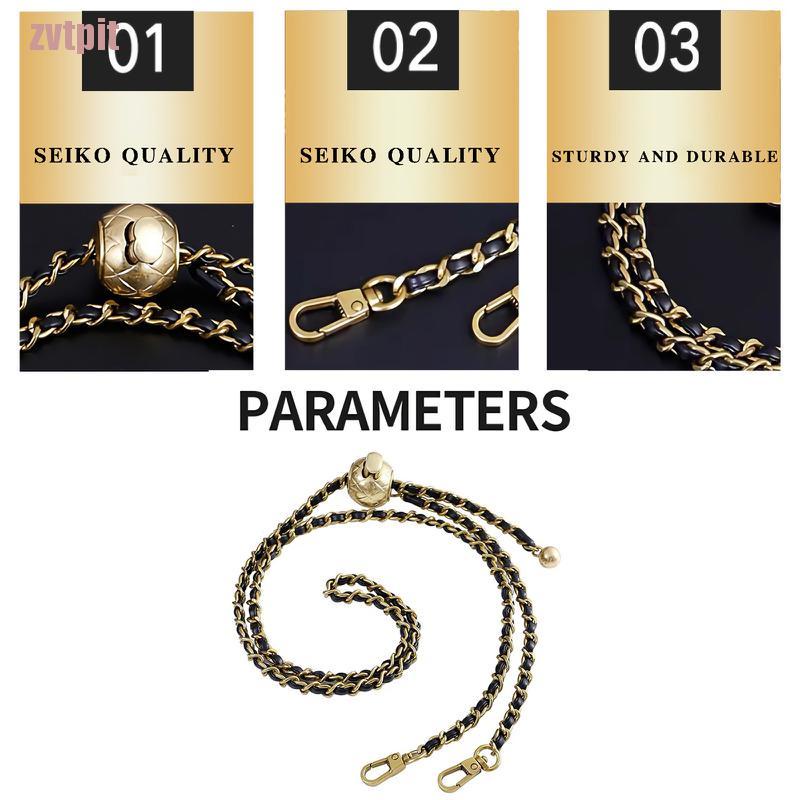 Chuỗi dây đeo túi xách bằng da PU có thể điều chỉnh tiện dụng