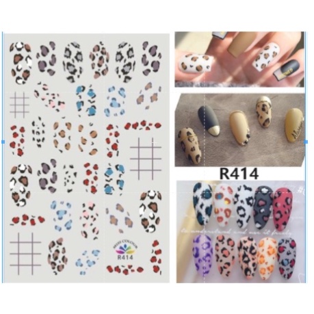 sticker trang trí nail