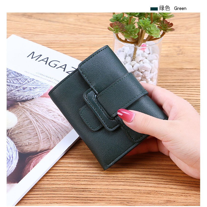 VÍ NỮ NGẮN VQY-1 12cm x 2cm x 9cm | BigBuy360 - bigbuy360.vn