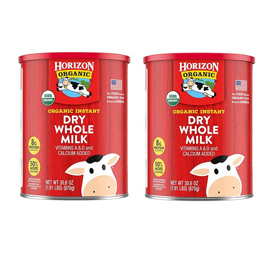Sữa tươi nguyên kem Horizon Organic Dry Whole Milk 960g