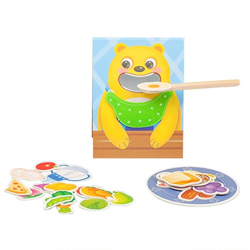 Bộ Đồ Chơi Tương Tác Giáo Dục Cho Bé Hình Gấu N1N