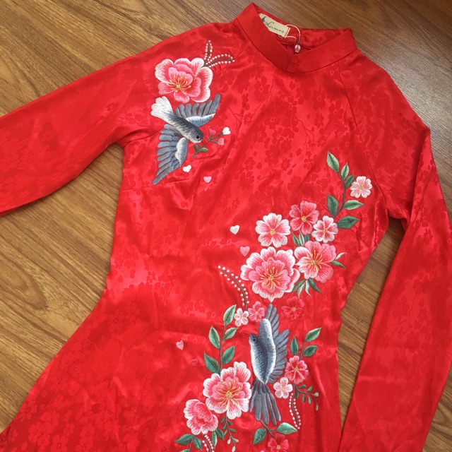 Áo dài thêu tay cao cấp