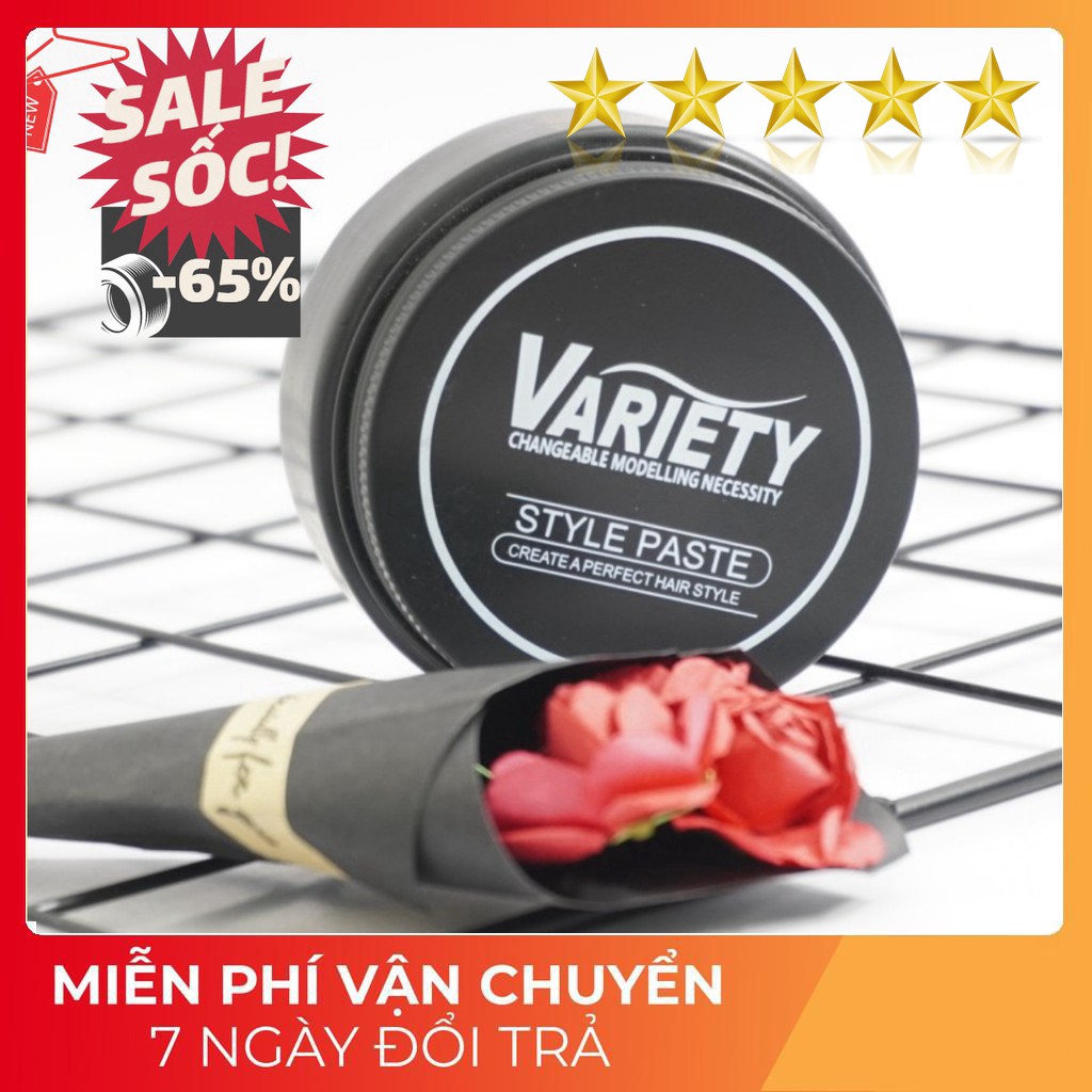 Sáp vuốt tóc 🎁 Freeship🎁 Wax vuốt tóc nam Variety Chính Hãng siêu giữ nếp 20h - Keo vuốt tóc nam chính hãng