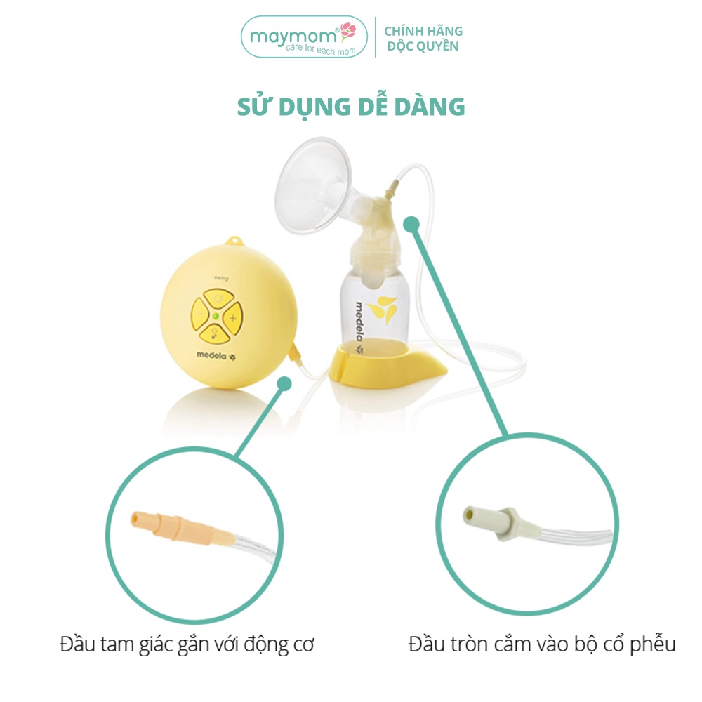 Dây Máy Hút Sữa Medela Swing Thương Hiệu Maymom, Không Chứa BPA, An Toàn Cho Mẹ và Bé, Vệ Sinh Dễ Dàng
