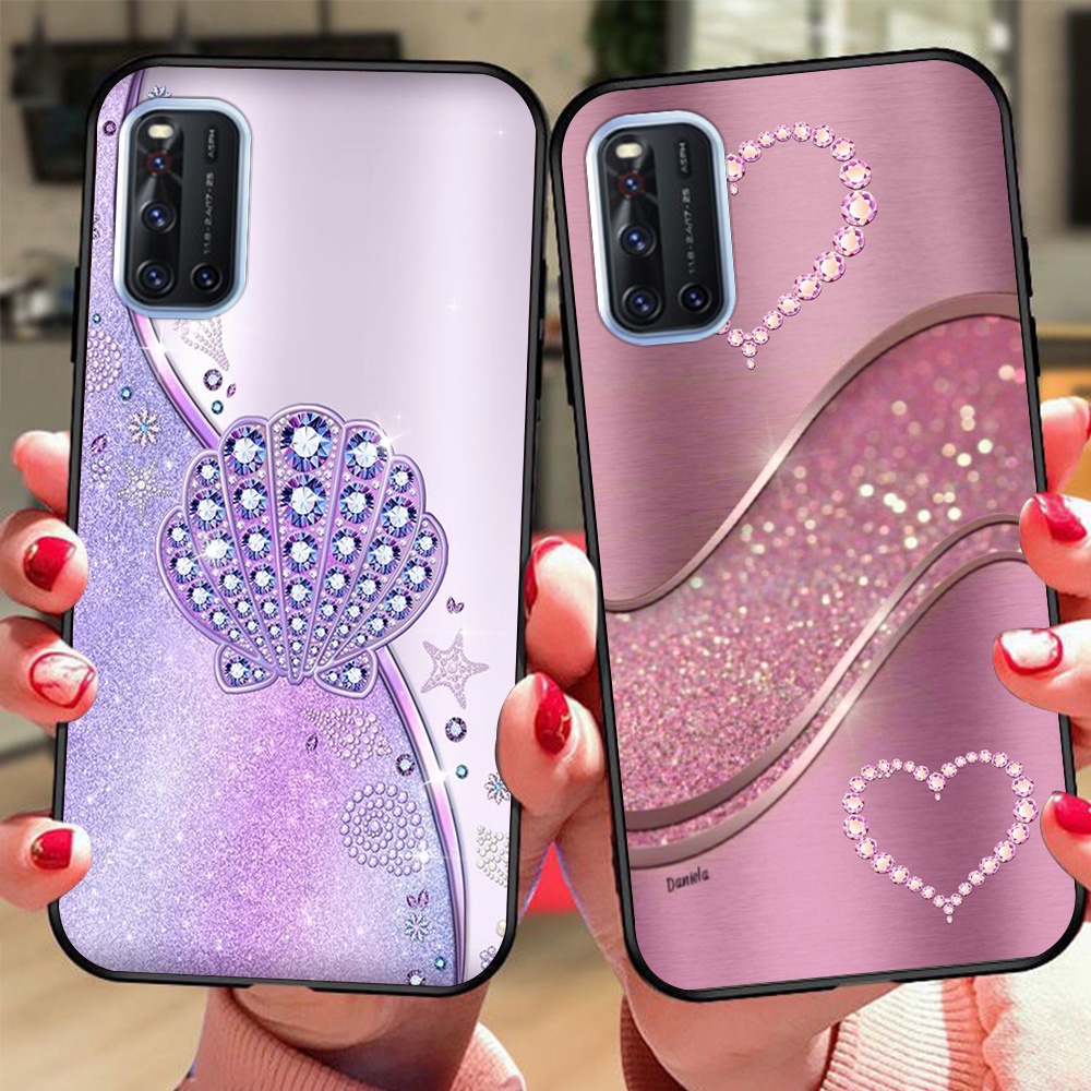 Ốp lưng điện thoại vivo v19 in hình phong cách nữ sang chảnh