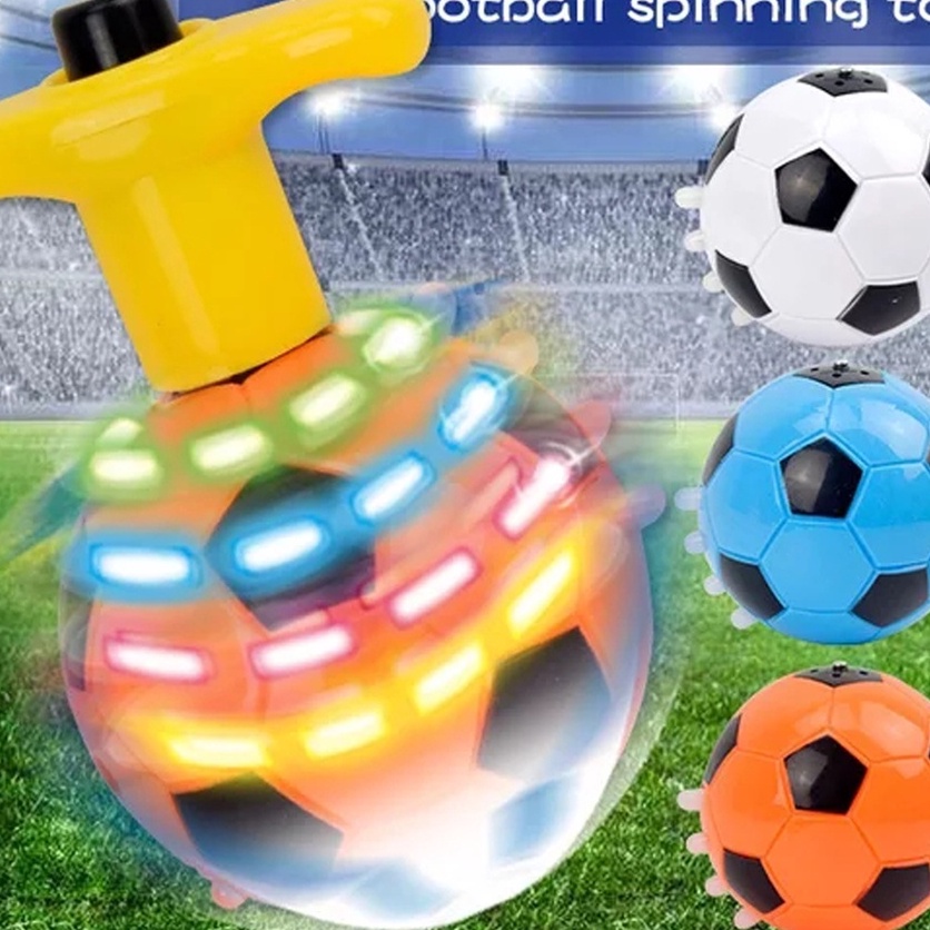 Đồ Chơi Cù Bóng Quay Phát Sáng Có Đèn Nhạc  Nhiều Màu Cho Bé