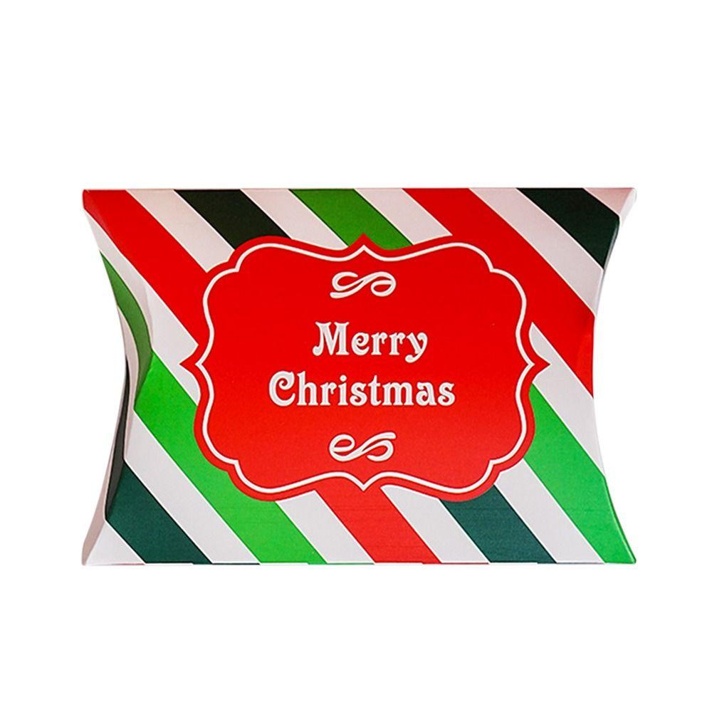 DORAW Hộp Đựng Bánh Quy In Chữ Merry Christmas