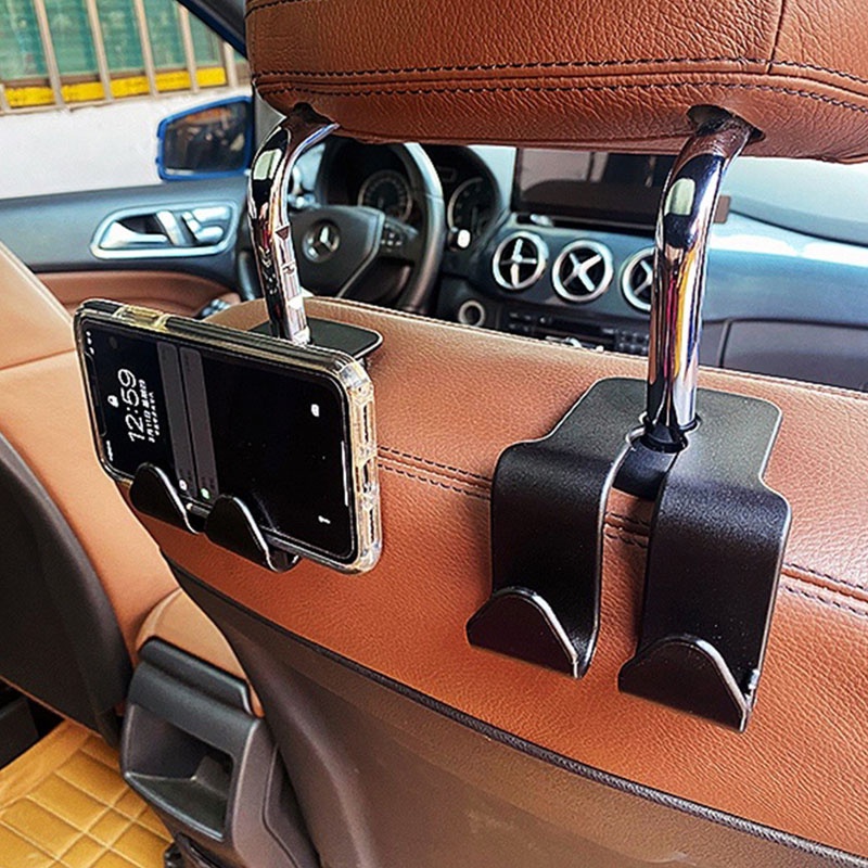 Móc Treo Điện Thoại Hai Đầu Đa Năng Gắn Ghế Sau Xe Hơi